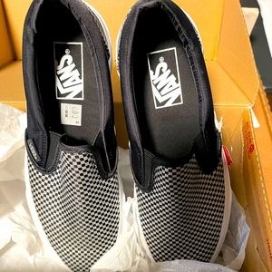 Brand new, never worn vans